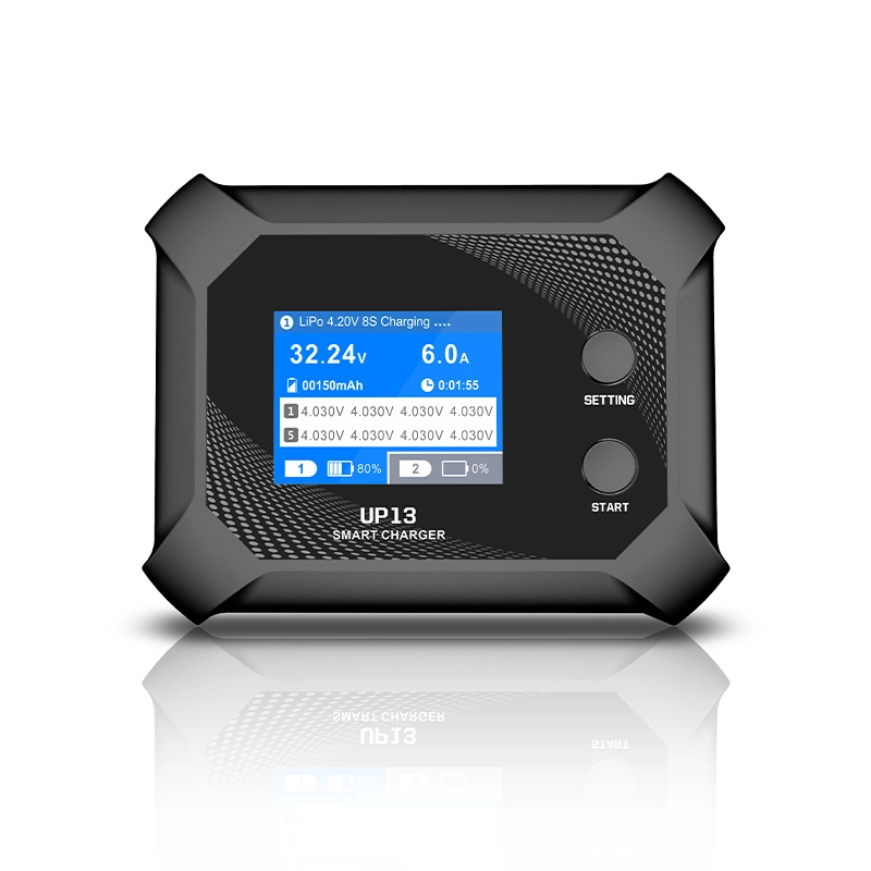 Cargador inteligente UP13 Ultra Power de CA de 200 W con carga rápida de doble canal 1