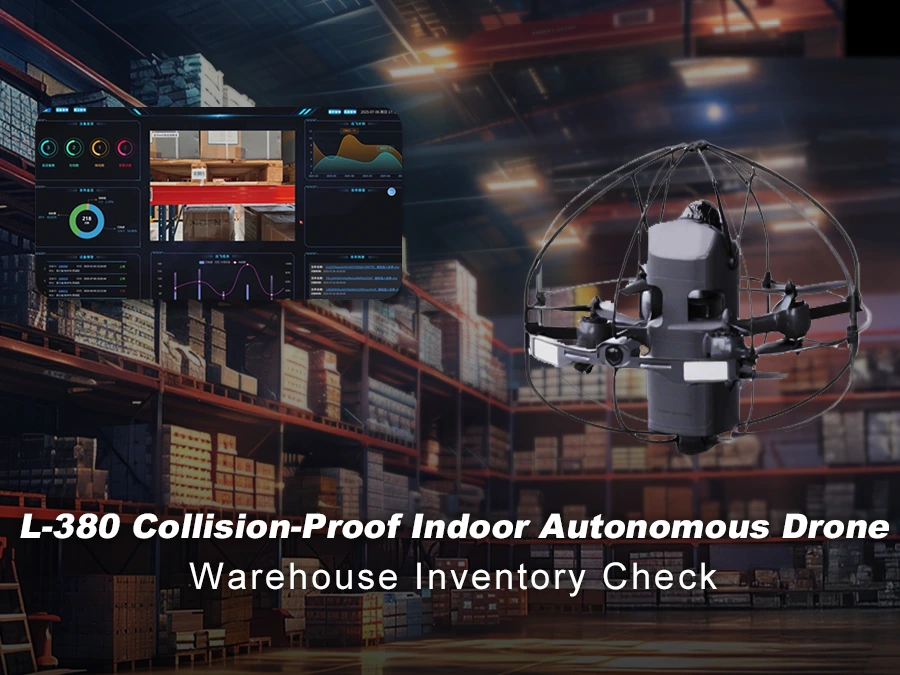 L-380 3D LiDAR Indoor Drone with Smart Docking Station for Smart Inventory Tasks 1