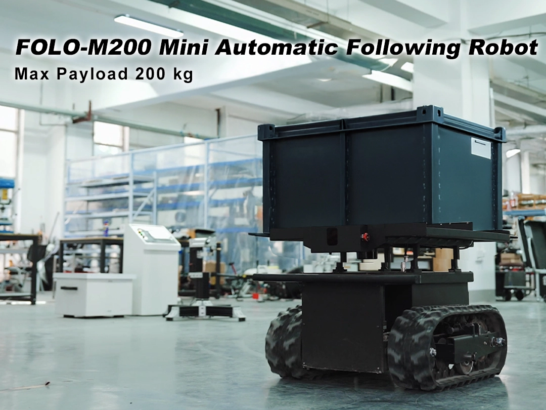Mini Track Chassis 200 kg Automatisch nach Roboter Folo-M200 1