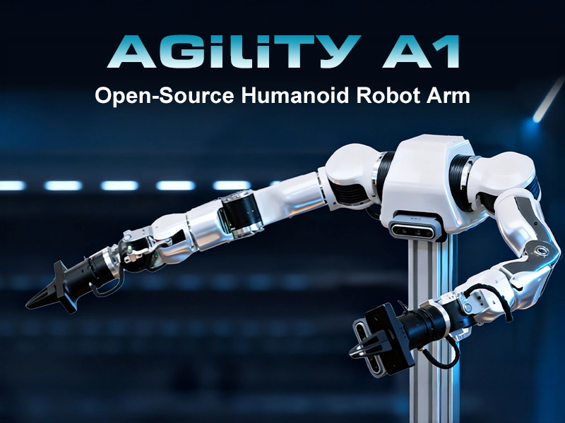 Agility A1 Robotic Arm  based on the OpenArm – Fully Open-Source Humanoid Robot Arm with 7DOF, High Payload & Human-Level Dexterity 1
