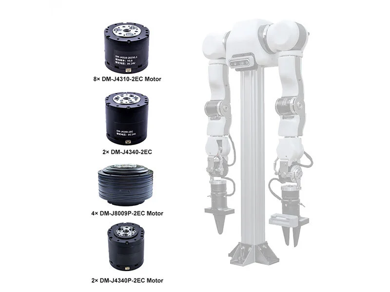 DAMIAO Joint Motor System for OpenArm Open-Source Robot Arm 1