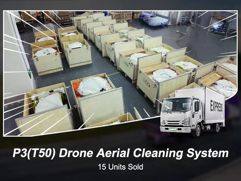 AeroClean P3 (T50) Aerial Cleaning System for DJI Matrice 400 1