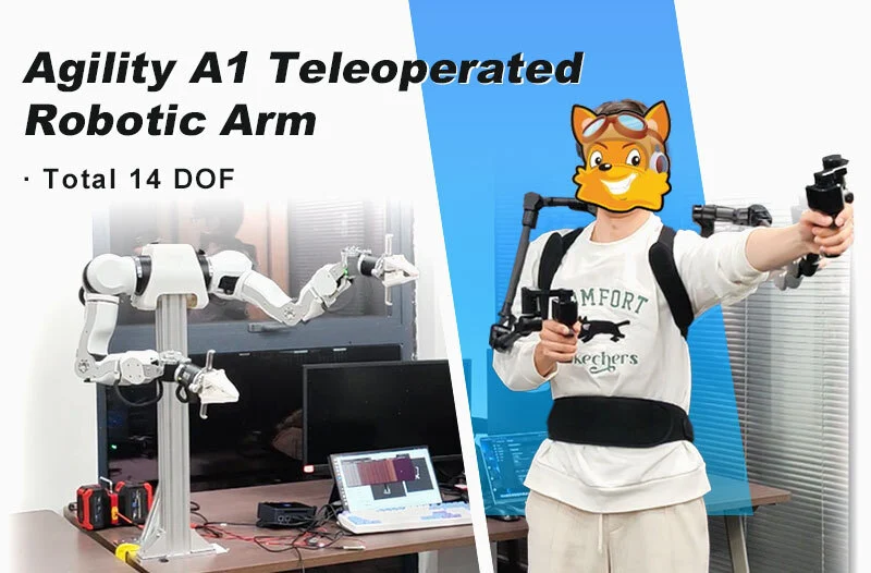 Agility A1 Robotic Arm  based on the OpenArm – Fully Open-Source Humanoid Robot Arm with 7DOF, High Payload & Human-Level Dexterity 1