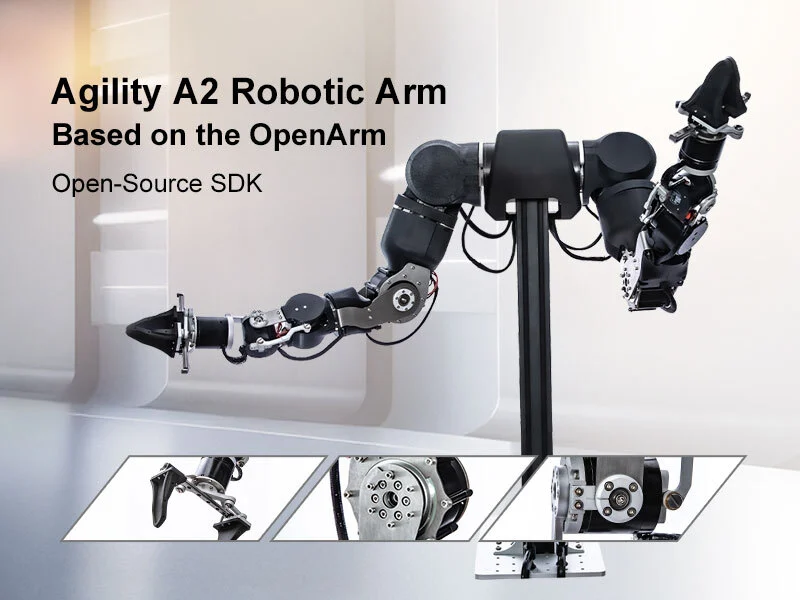 Dual-Arm Robotic Research Platform Based on the OpenArm, High Payload, Embodied AI Agility A2 1