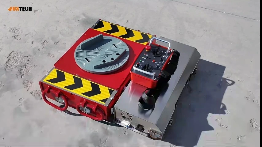 سلسلة EST، ناقلة أحمال كهربائية ثقيلة دوارة 360 درجة - ناقلة آلات صناعية من 20 إلى 60 طنًا مع جهاز تحكم عن بعد لاسلكي 1