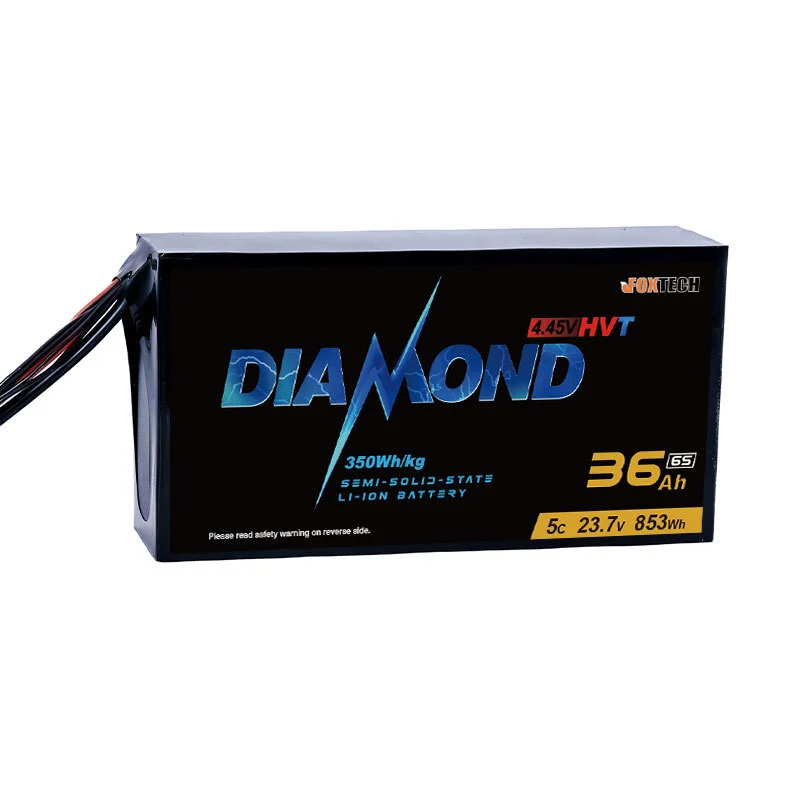 Diamond 350Wh/kg 시리즈 4.45V 고전압 초저온 반고체 리튬 이온 UAV 드론 배터리 1