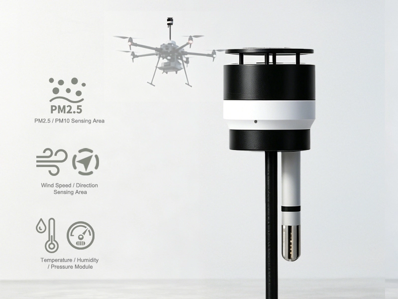 AEROMETO Wetterstation | Drohnengestütztes meteorologisches Sensorsystem für die Umwelt- und Atmosphärenüberwachung in niedrigen Höhen 1