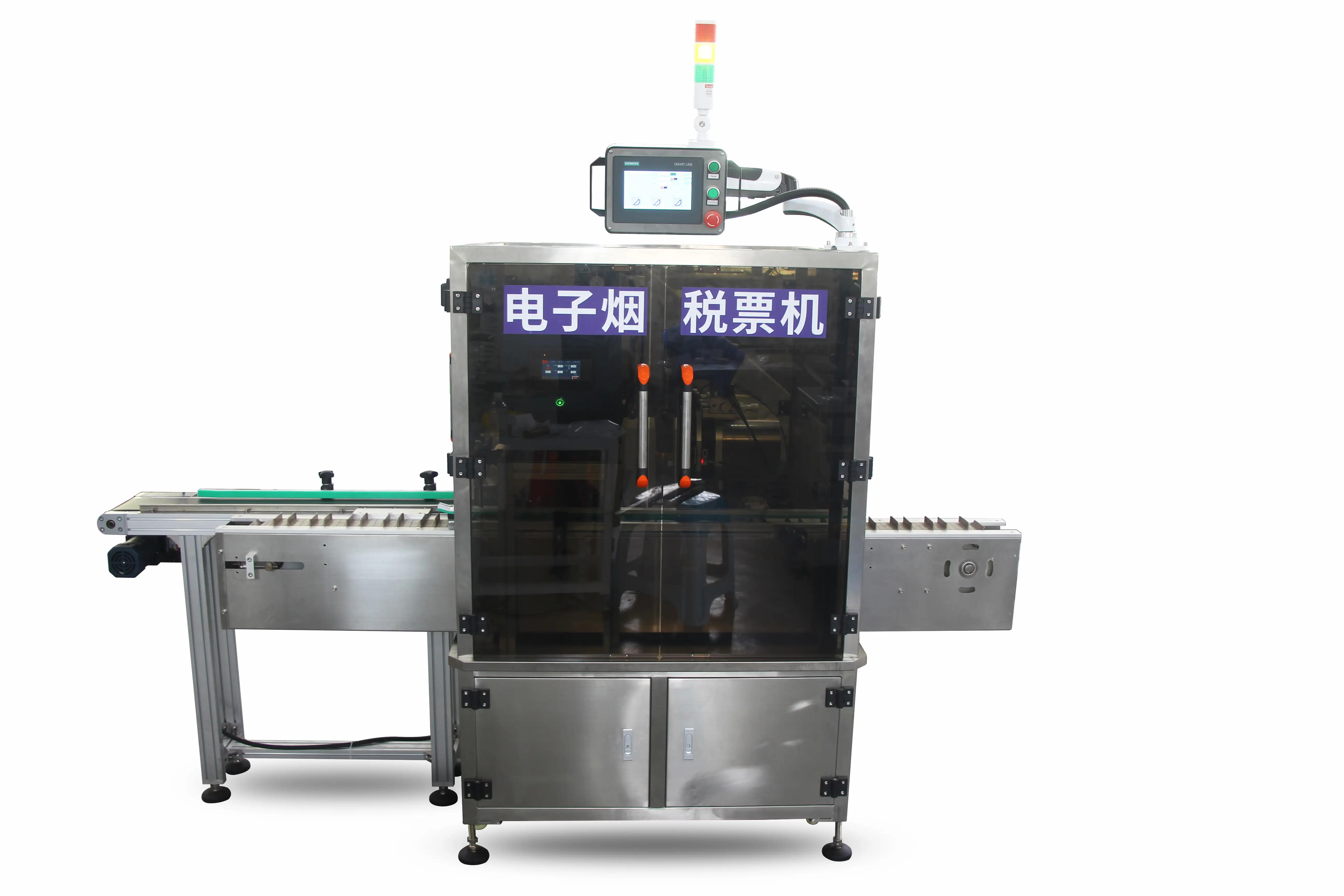 Semi Automatic Label Applicator Factory 4