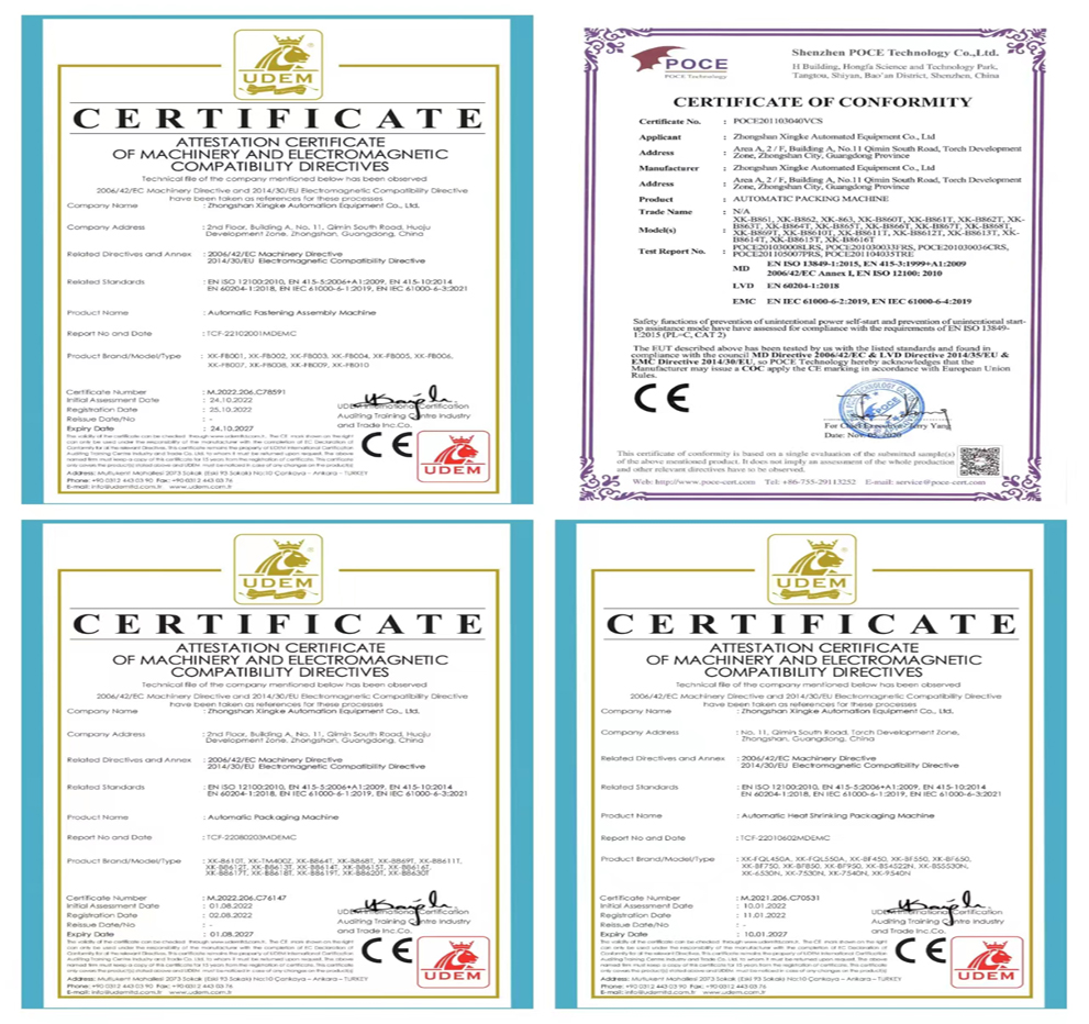 Bearing Packing Machine Hardware Bagging Machine Xingke XK-B860T 8