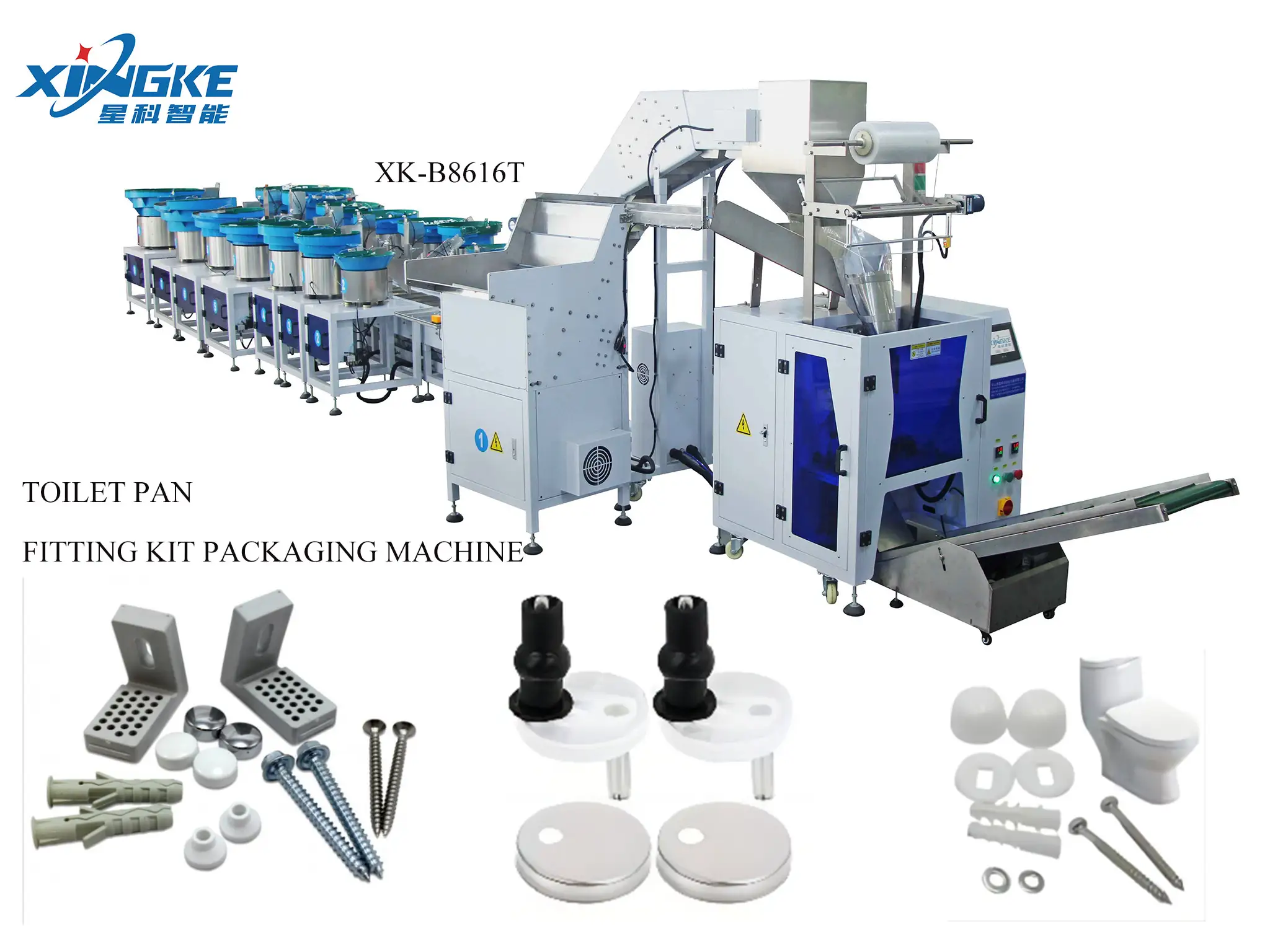 Customized Automatic Packaging Machine for Furniture Bathroom Fittings Parts manufacturers From China | Xingke 1