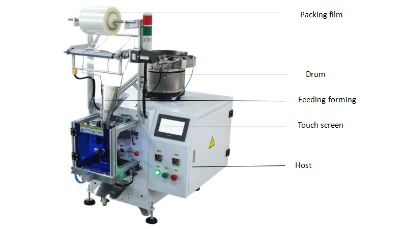 Xingke XK-B861 Single Product Packing Plastic Bag Packaging Machine 3