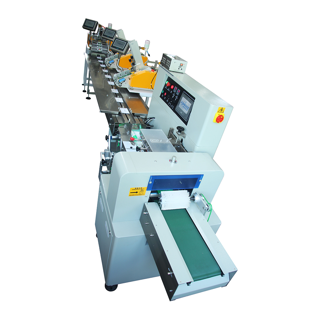 Automatic Paging and Sealing Packaging Machine Suitable for Manuals and Warranty Cards Various Regular Products 4