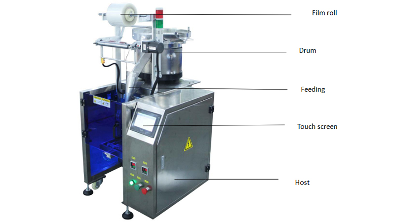 Xingke Automatic Equipment XK-B861 Single Vibrator Bowl Packaging Machine 3