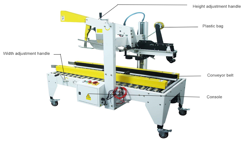 Xk-Fl500c (Automatic Cover Folding And Sealing Machine) 3