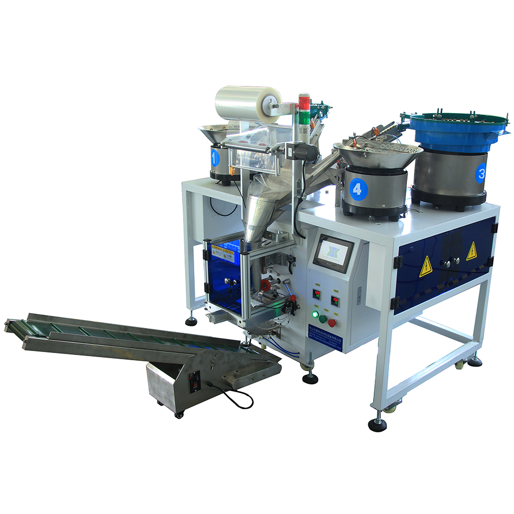 4 Station Automatische Zähl- und Mischungsverpackungsmaschine XK-B864 6