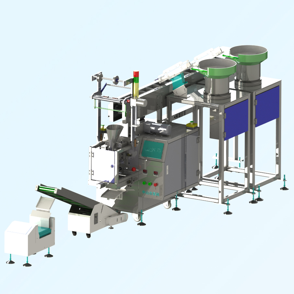 Convergent Chain Bucket Type Automatic Accessories Packaging Machine 8