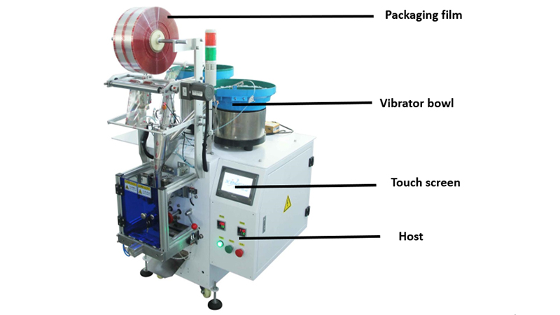 XK-B862 (زنگکے 2 وائبریٹر کے پیالے سکرو میٹل پارٹس ہارڈ ویئر بہار واشر پیکیجنگ مشین) 3