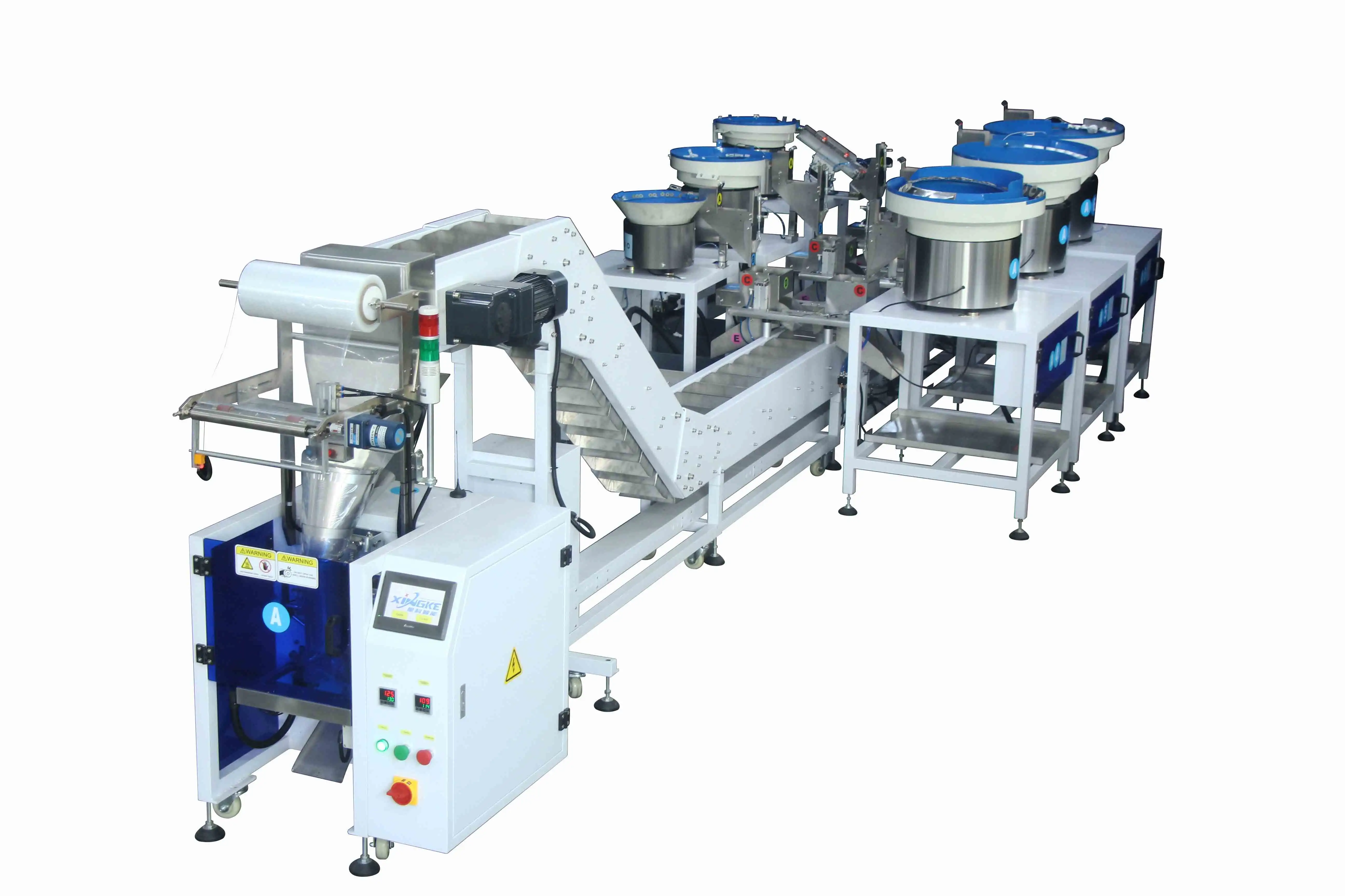 High Quality 6 vibrating bowls sanitary accessories automatic bagging machine Wholesale - 1