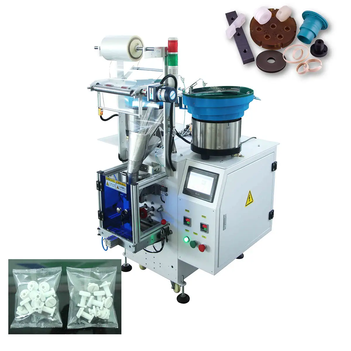 Professional curtain hooks plastic parts counting package machine manufacturers 1