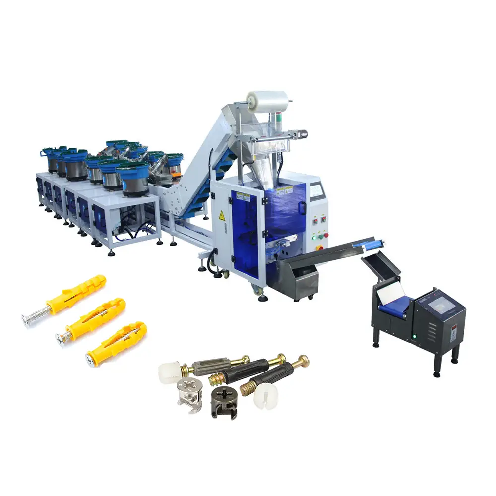 Professional Screw Packing Machine Fasteners Packing Machine Furniture Fittings with good price - Xingke 1