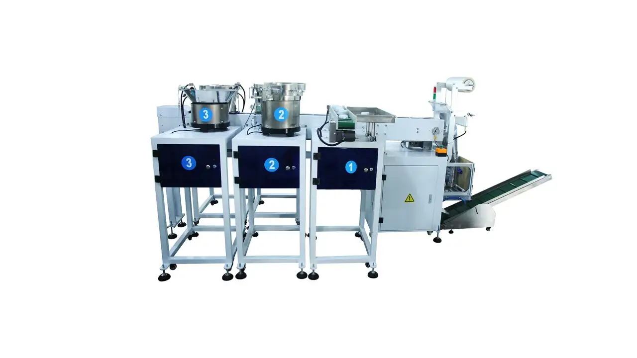 Chain Bucket Packaging Machine Manual feeding conveyor XK-B864T 1