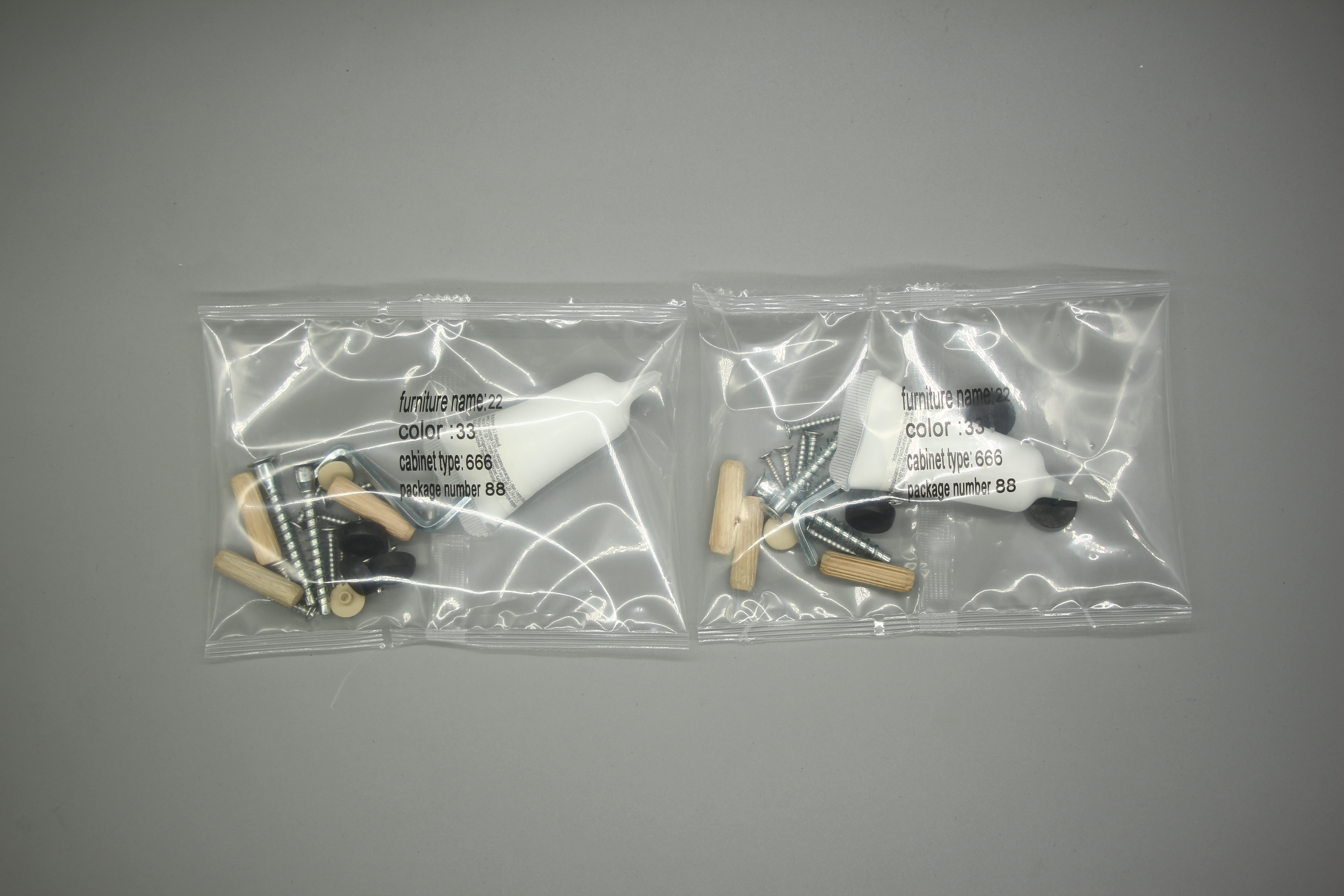 Best Quality automatic furniture fitting packing machine for Bracket/Hinge/handle/screw/Allen Key Factory 4