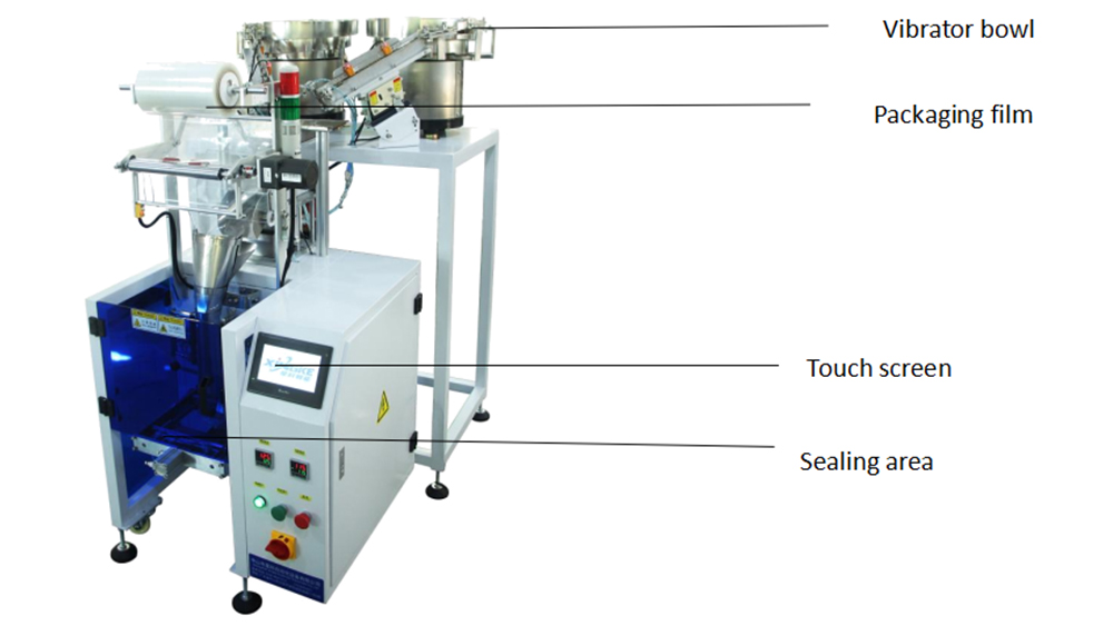 XK-B862C (Weighing and Selecting 2 Kinds of Screw Packaging Machine) 3