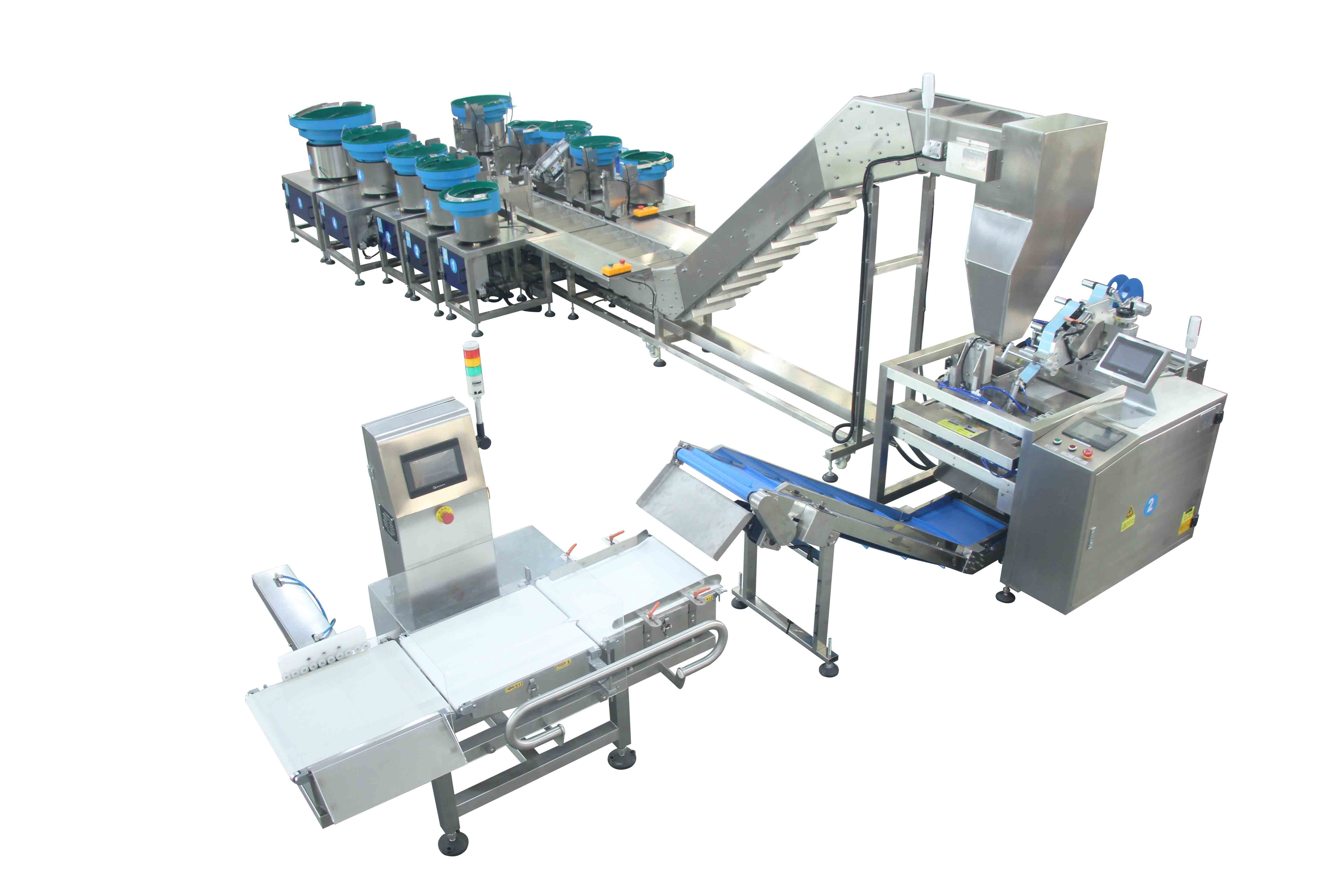Automatic Packaging Machine with Check Weigher for Furniture Bathroom Fitting Kits 3