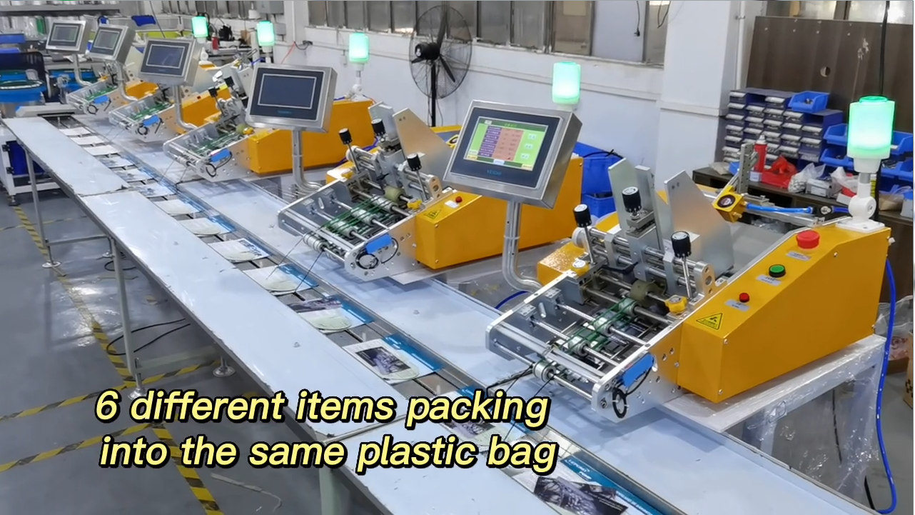Automatic Paging Packaging Machine for Manual Book Card Products | Xingke 5