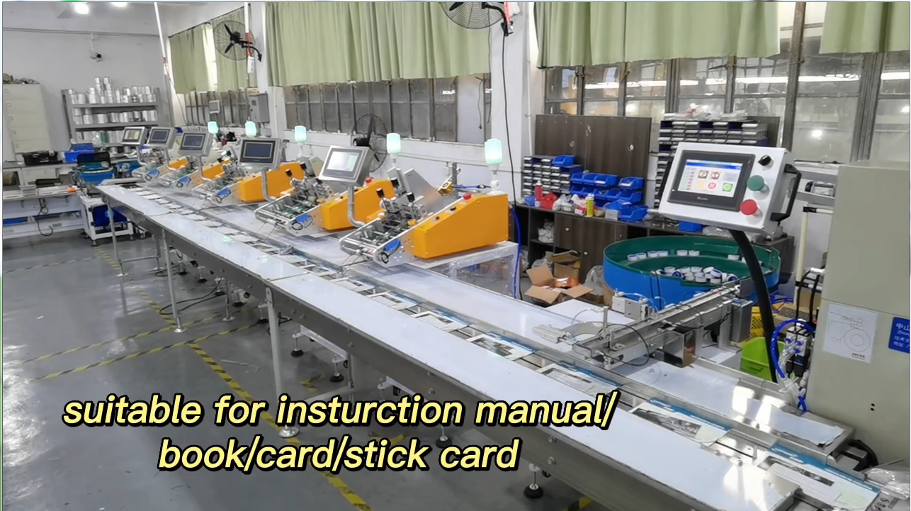 Automatic Paging Packaging Machine for Manual Book Card Products | Xingke 4