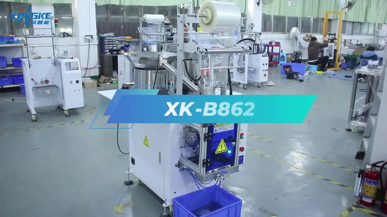 XK-B862 Xingke 2 Items Mixing Products Packing Continuous Packages Packaging Machine 1