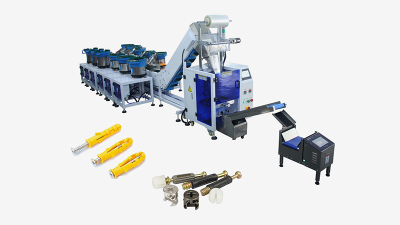 How to use the automatic screw counting packing machine 1