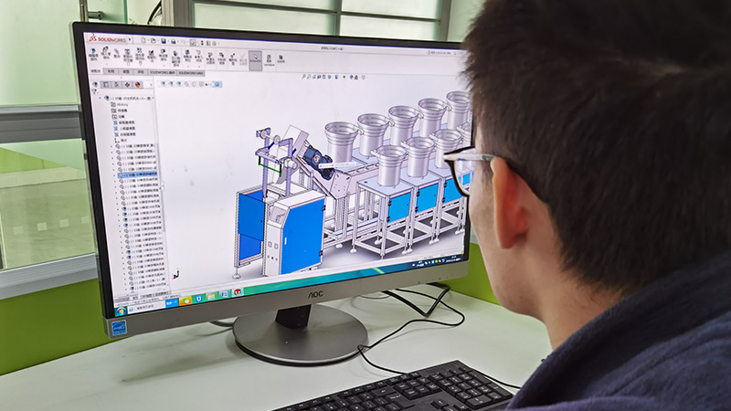 The Production Process of the Packaging Machine 4