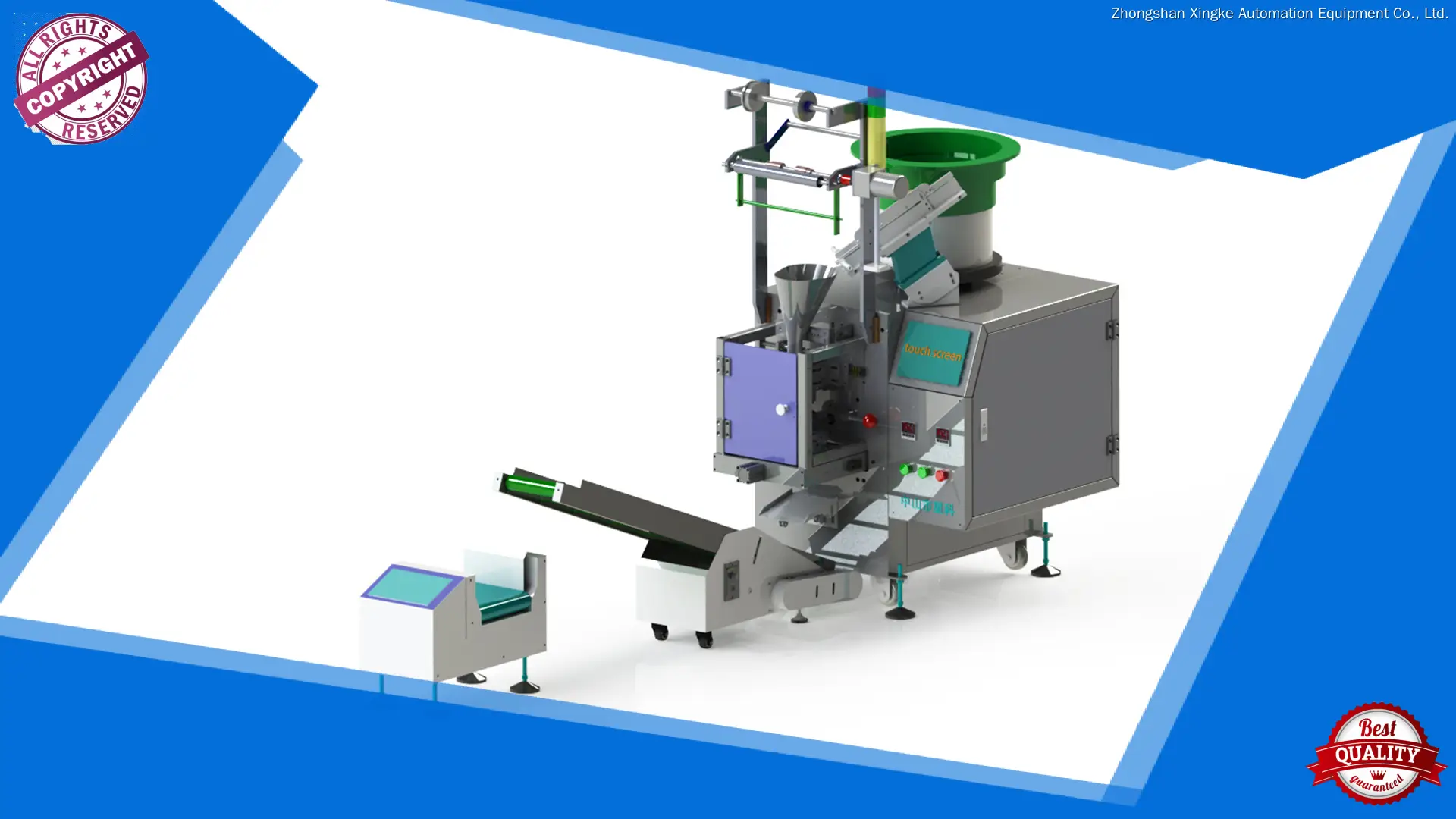 Custom automatic vertical packing machine factory | Xingke 1