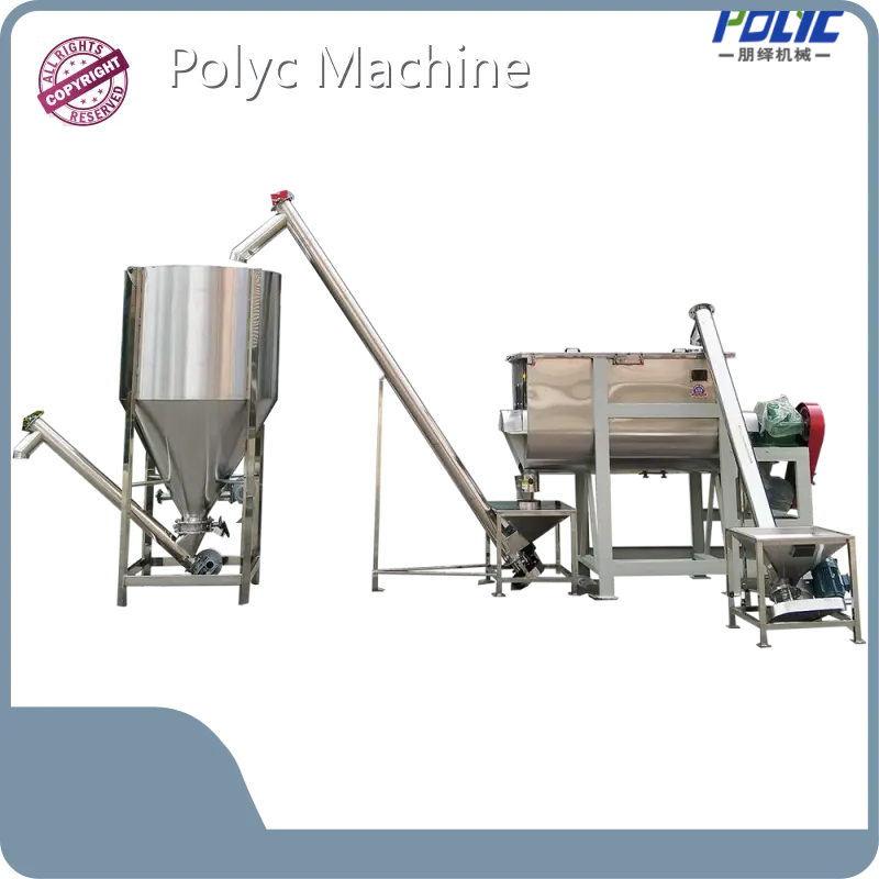 Polyc Machine Ribbon Powder Mixer Ribbon Powder Mixer Manufacturers 1