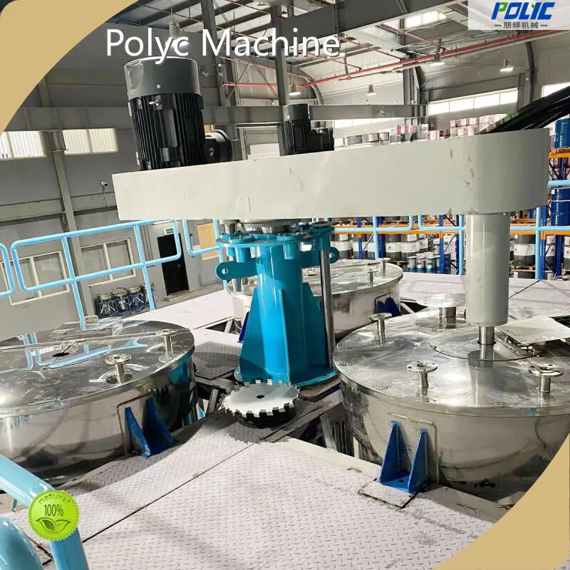Polyc Machine Laboratory High Speed Disperser Factory 1