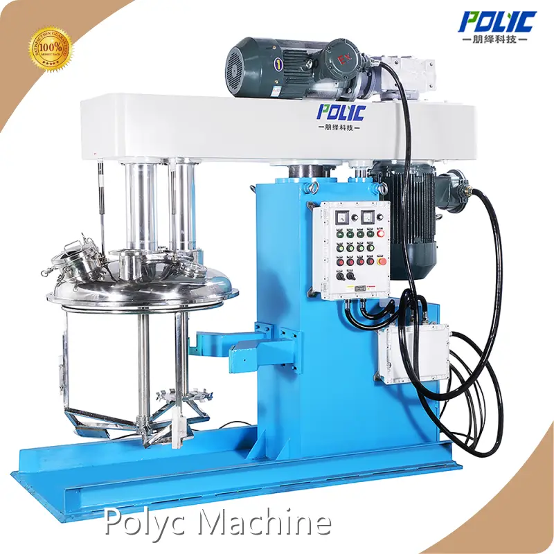 Смеситель Polyc для высоковязких жидкостей, завод по производству 1