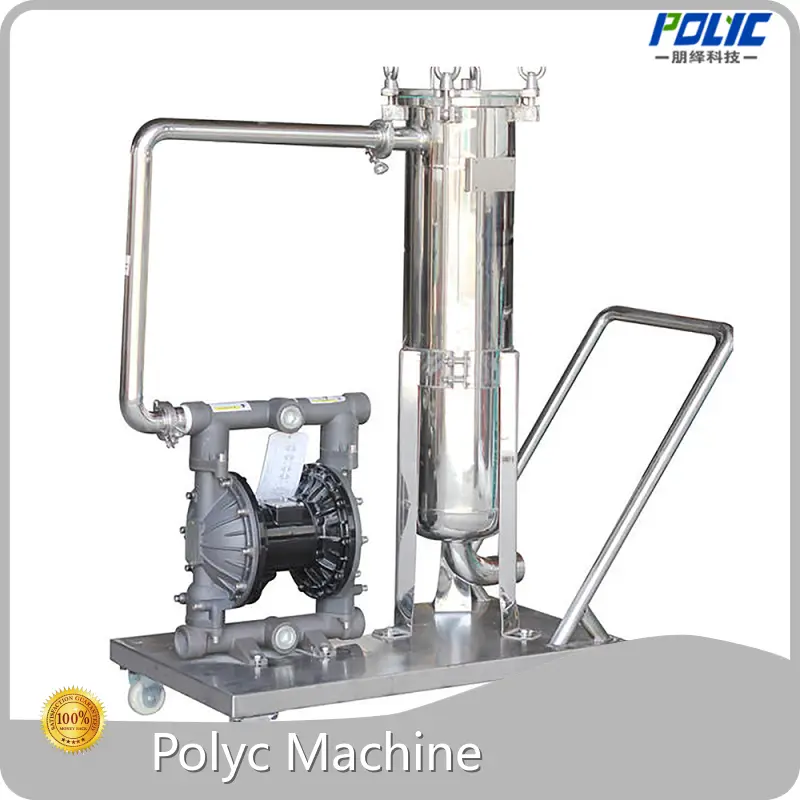 Фильтрация в мешках с помощью поликарбонатного оборудования. 1