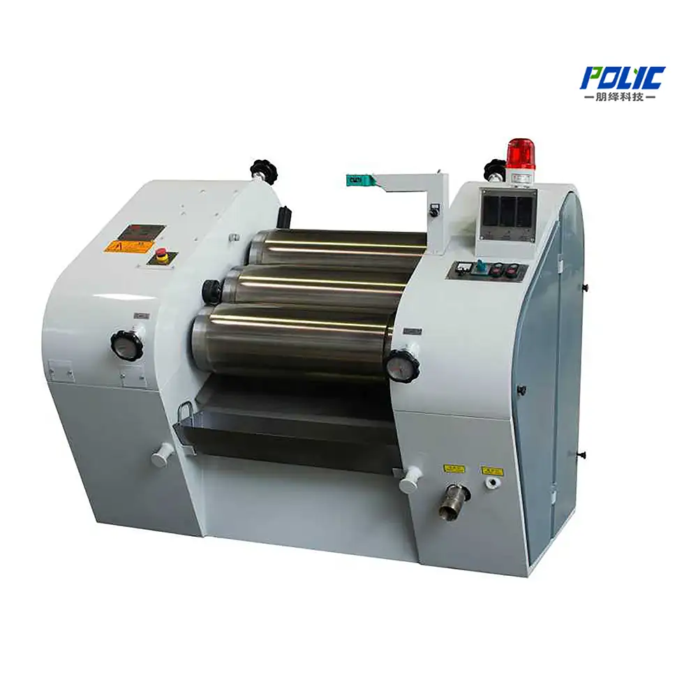 Triple rouleau hydraulique 1