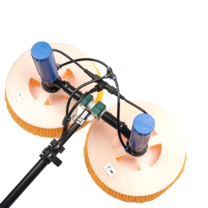 Double Head Solar Panel Cleaning Brush 1