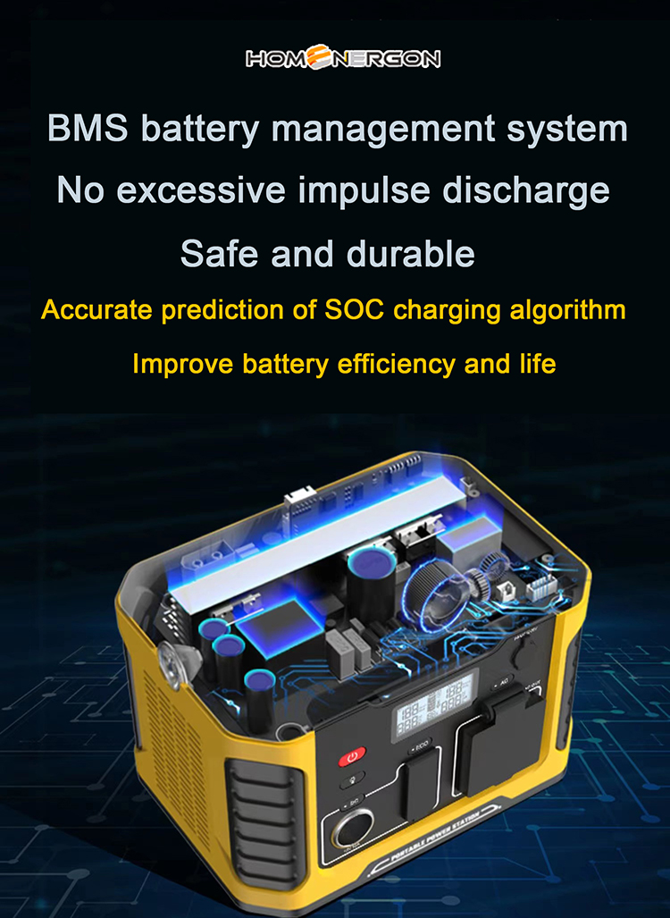 2022 China manufacture hot solar generator 300w 500w 1000w portable power station for outdoor