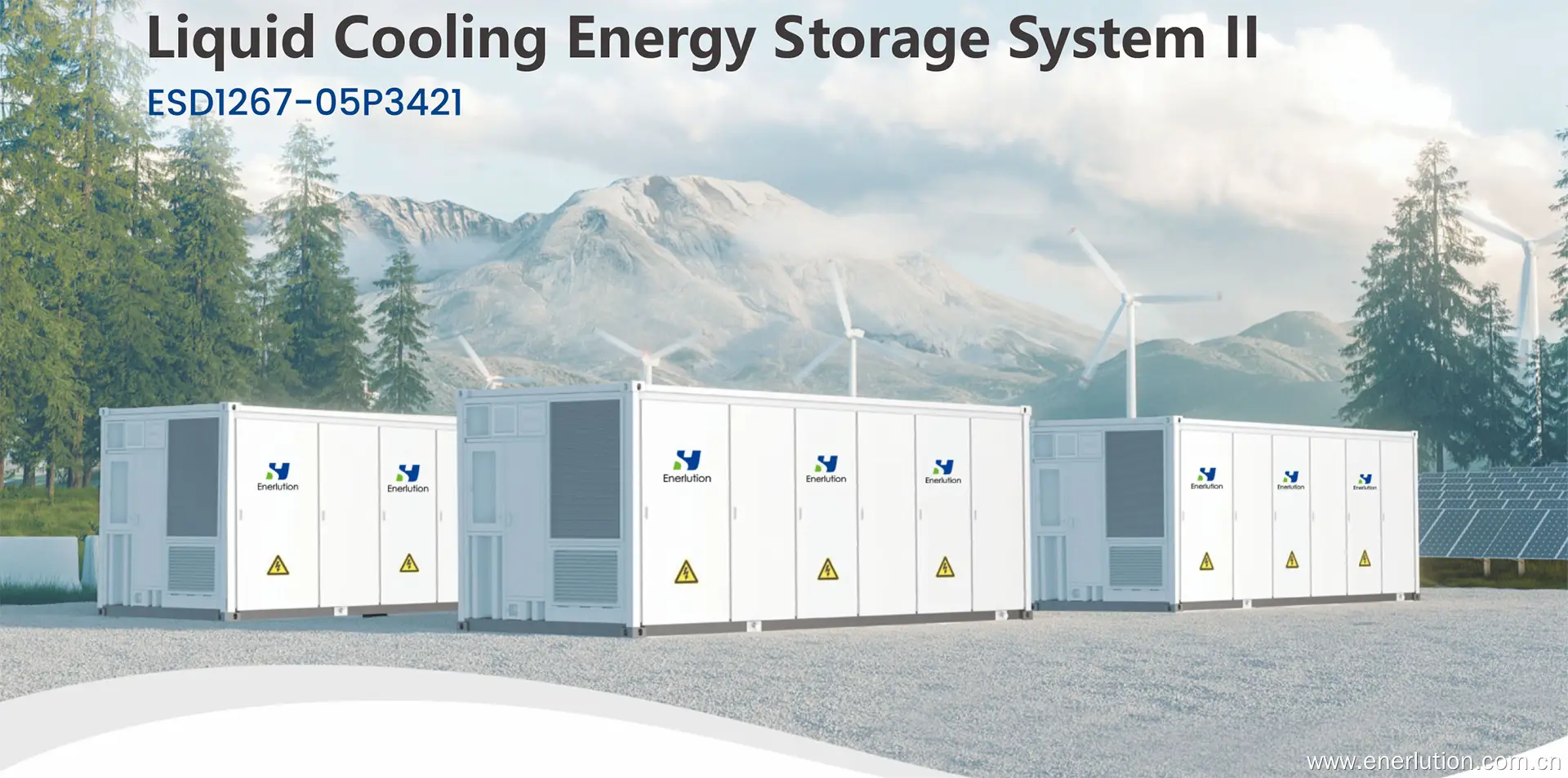 Système de stockage d'énergie de refroidissement liquide 3MWH 1