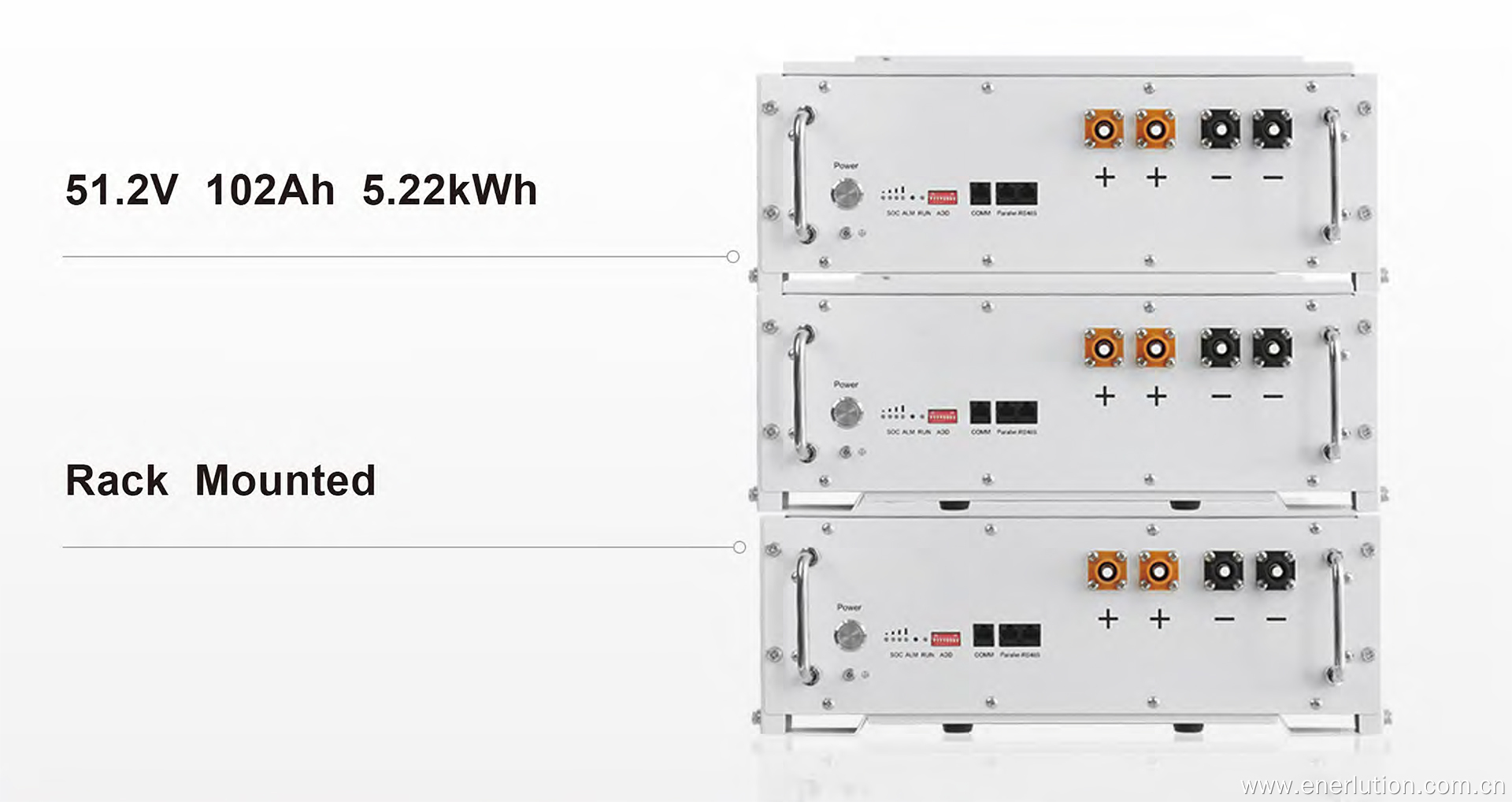 Enerlution home solar battery system equipment LFPR-51B100L-V1 6