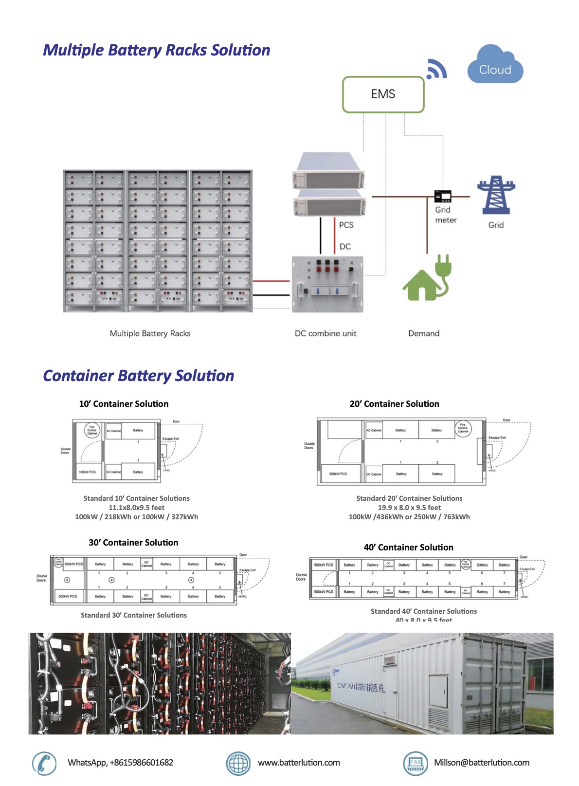 Enerlution、hybess - multiple functions Energy Batterlution Powerwall ESS Lithium Ion Batteries 5Kwh Solar 51.2V100Ah Wall Mounted Lituium Battery Series 10