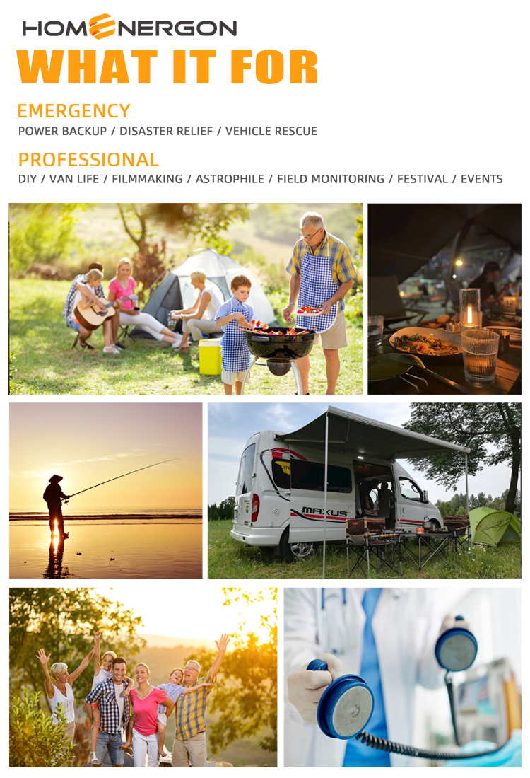 Energie 、 Hybess - gut neue Typ tragbare 13AH -Pack -Lithium -Ionen -Batterien wieder auflösen tragbarer Kraftwerk 14