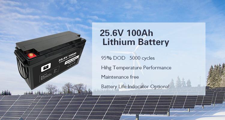 Enerlution 、 Hybess: batería de fosfato de hierro de litio personalizada de 24 voltios 100Ah para el almacenamiento de energía y energía sin agrupación 4