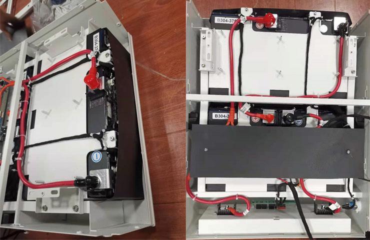 Enerlution 、 Hybess - Batería de litio de estantería de potencia de montaje en la pared para batería de almacenamiento solar Paquete de 100h 100h sin grupo 19
