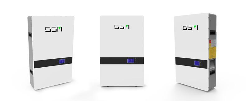 Enerlution 、 Hybess - Batería de litio de estantería de potencia de montaje en la pared para batería de almacenamiento solar Paquete de 100h 100h sin grupo 15