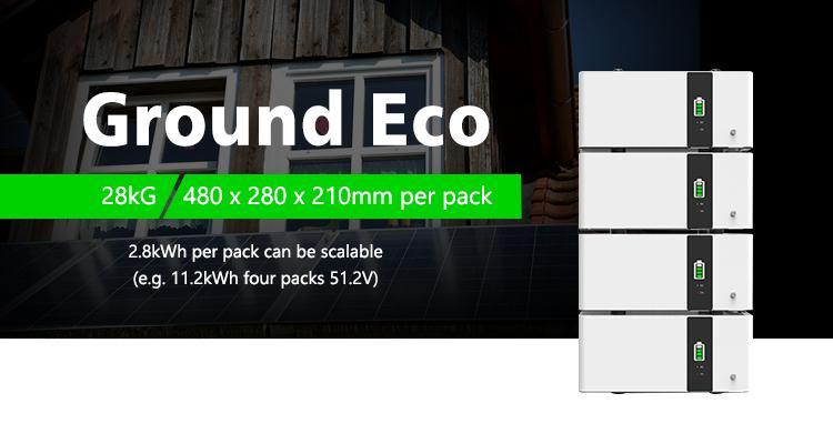 Enerlution 、 Hybess - Batería de litio de estantería de potencia de montaje en la pared para batería de almacenamiento solar Paquete de 100h 100h sin grupo 24