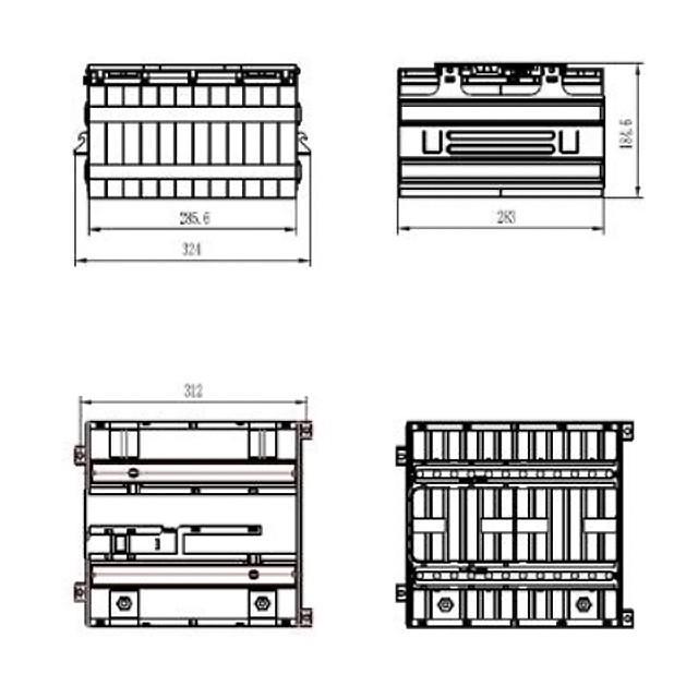 Enerlution 、 Hybess - CONTENEDOR SISTEMA DE ENTERACIÓN DE ENERGÍA DE ENERGÍA DE ENERGÍA DE BATERÍA DE LITHIO ION de 100kW personalizadas personalizadas 18